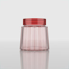 300 ML Jubilee Transparent Red Glass Jar