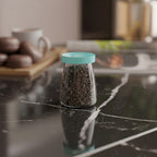 150 ML JUICY Glass Storage Jar with Blue Lid
