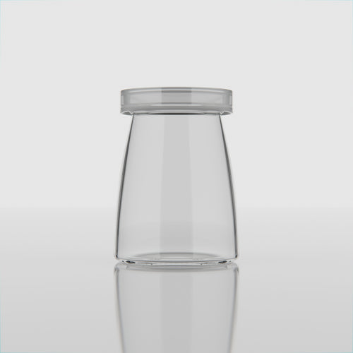 150 ML Clear Glass Jars with Silicone Lid