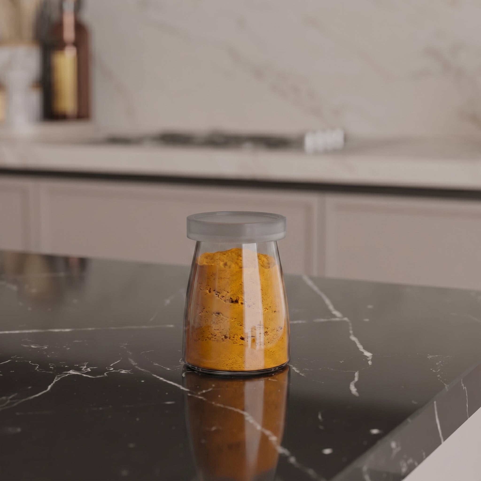 150 ML Clear Glass Jars with Silicone Lid