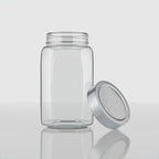 1000 ML Glass Storage Jars with Steel Lid