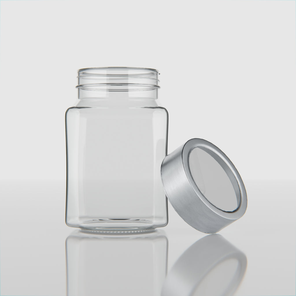 300 ML Glass Jars with Steel Lid