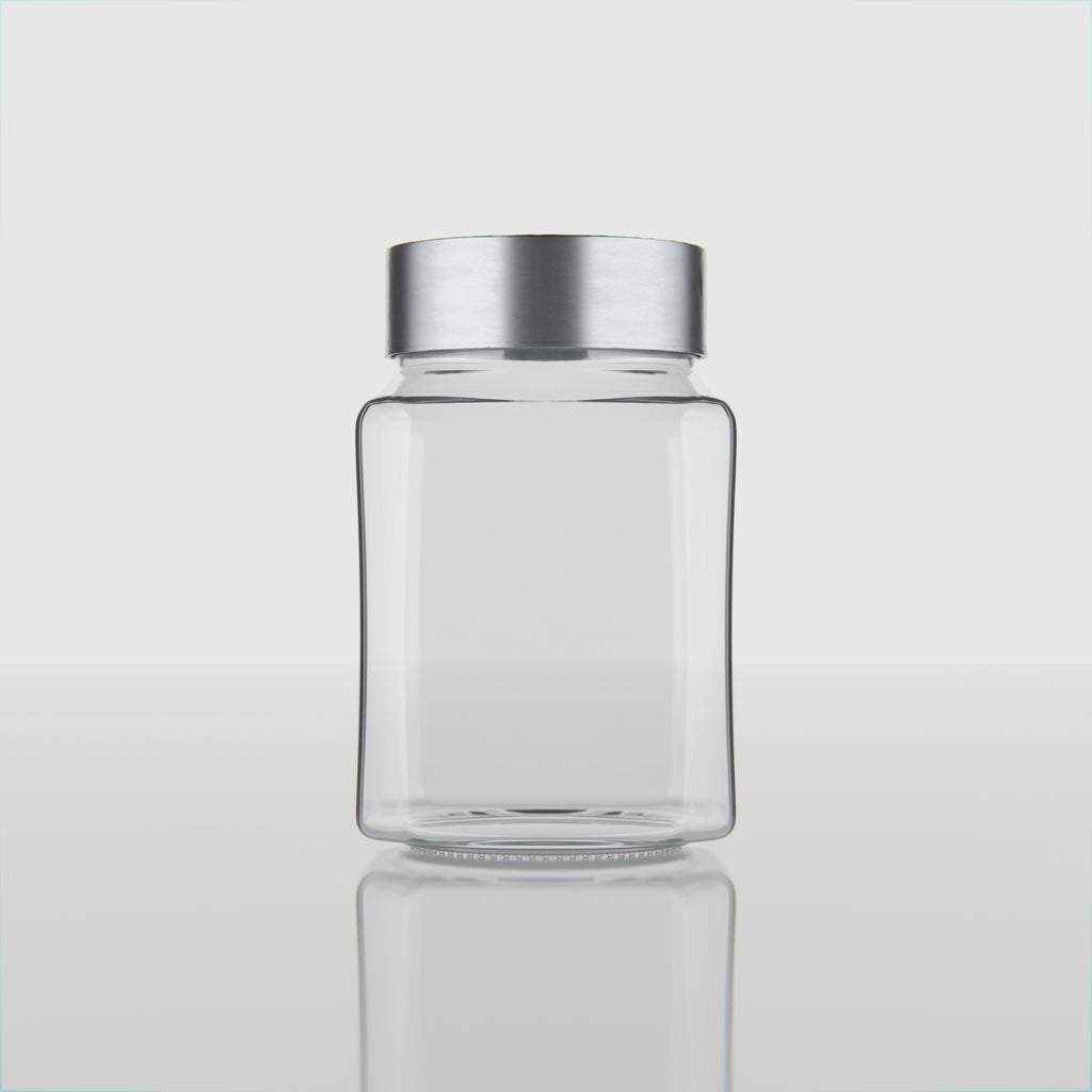 300 ML Glass Jars with Steel Lid