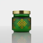 600 ML Rejoice Green Chex Jar