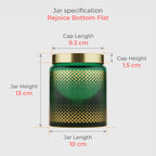 770 ML Rejoice Top Green Yellow Bottom Jar