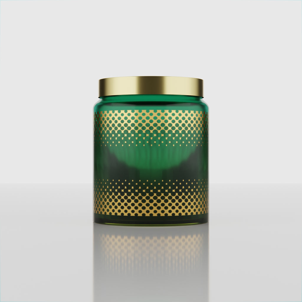 770 ML Rejoice Top Green Yellow Bottom Jar