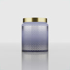 770 ML Rejoice Top Purple Clear Bottom Dot Jar