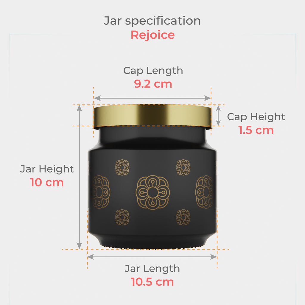 600 ML Rejoice Black Butta Jar
