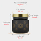 600 ML Rejoice Black Butta Jar