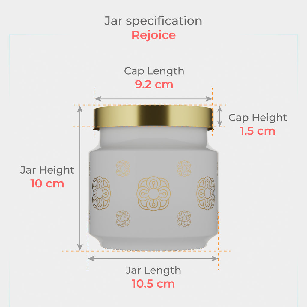 600 ML Rejoice White Butta Jar