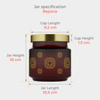 600 ML Rejoice Red Butta Jar