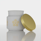 600 ML Rejoice White Marrygold Jar